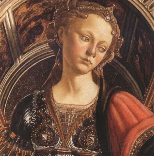 Sandro Botticelli Fortitude Norge oil painting art